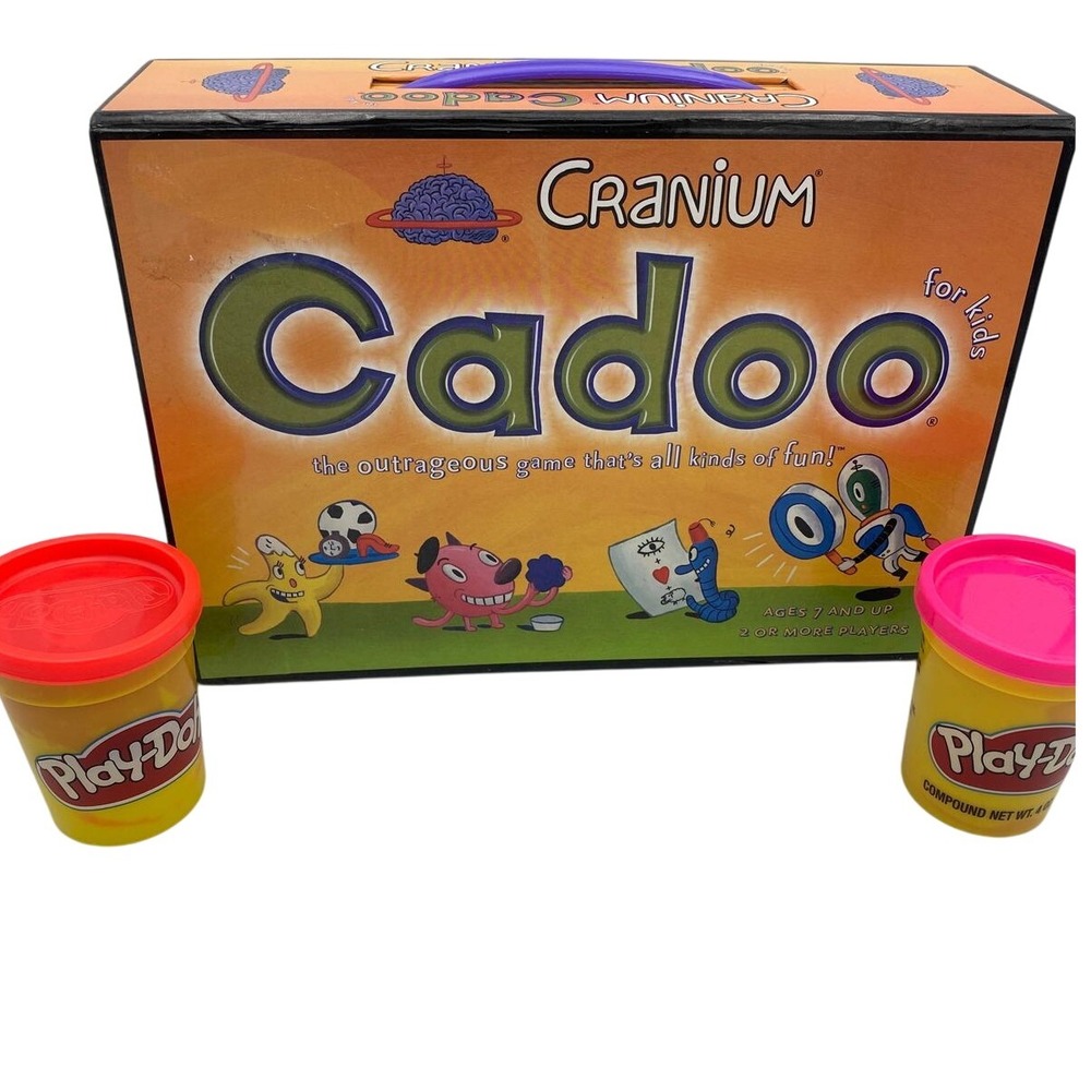 Cranium Cadoo For Kids Board Game Complete NEW PLAYDOH & Accessories Ages 4+‎